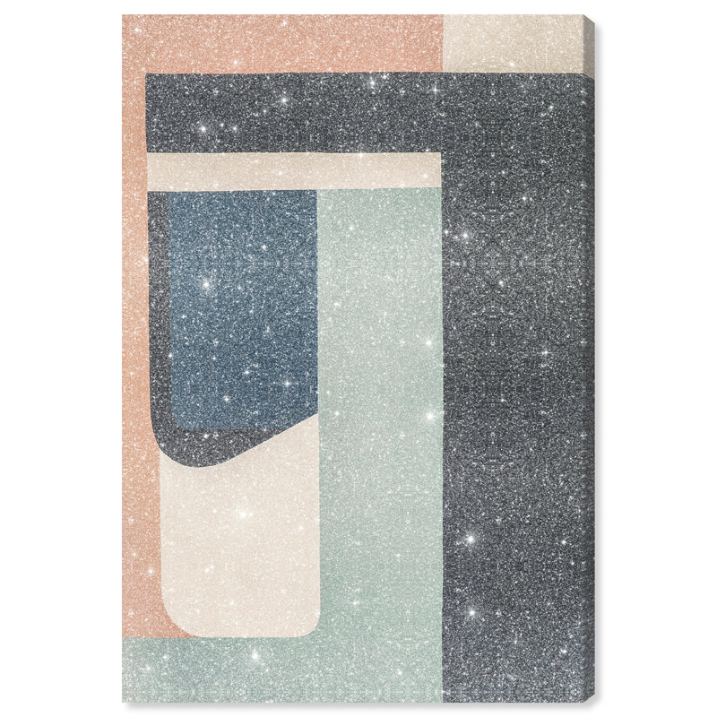 Eternal Shores Canvas Abstract Print by Oliver Gal, Black Frame, 10 x 15, 15"H x 10"W, Canvas Unframed