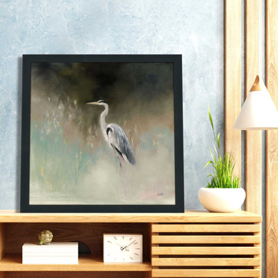 Paix aigrette sarcelle par Julia Purinton - Peinture