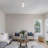 60"  3-Blade Flush Mounted White Ceiling Fan with Remote Control, without Light-2135301065