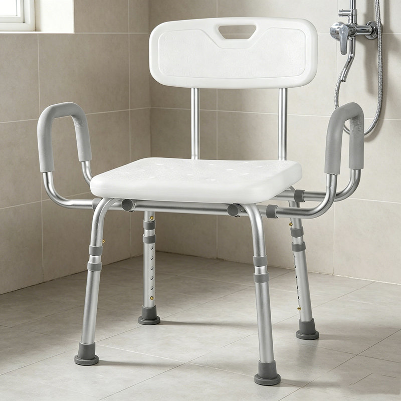 Shower Chair  with Arms and Back