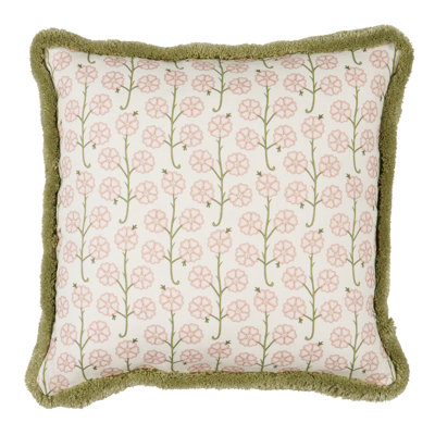 Schumacher x Neisha Crosland Gardenia Pillow