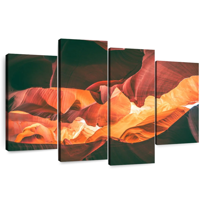 Abstract Landscape Canyon, 22" H x 36" W
