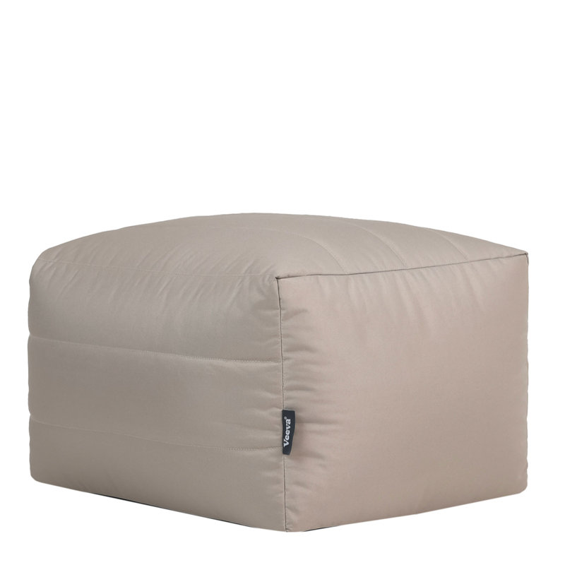 icon Modular Outdoor Pouffe, Beige