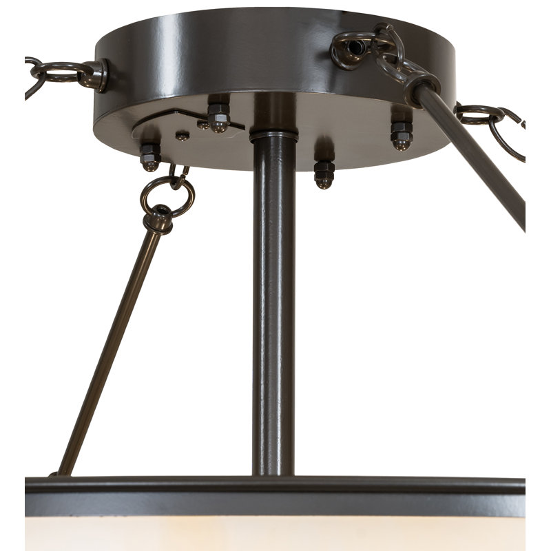 Luminaire suspendu inversé 36 po de large Toulouse