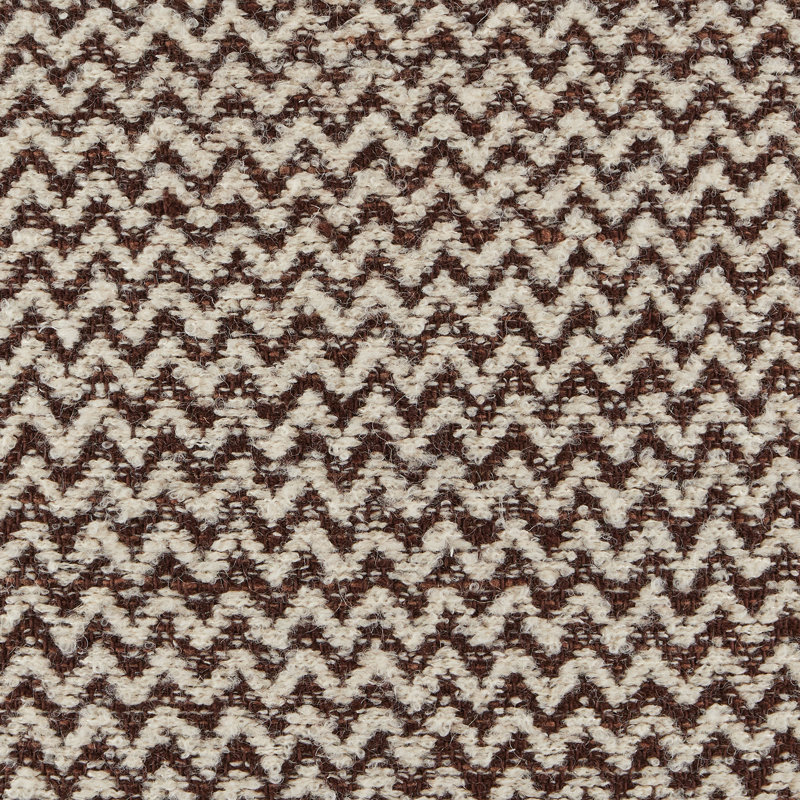 Chevron Pillow Cover & Insert, Brown/White