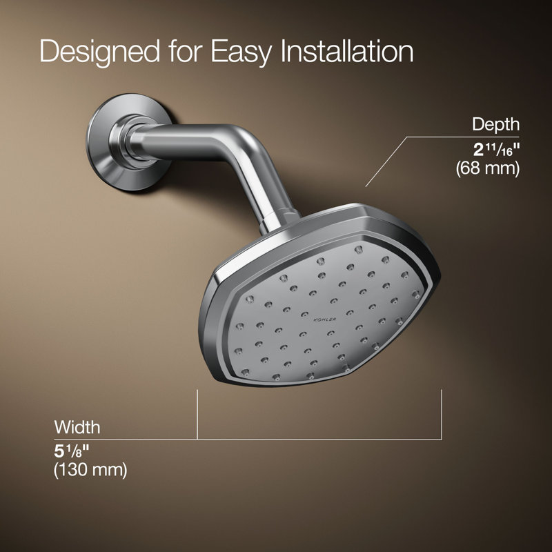 Occasion Single-Function Showerhead, Polished Chrome