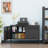 2 Door Metal Accent Cabinet-987106460