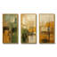 «Green Beige Wild Essence Collage I», art mural tachisme-1849878999-1849879005