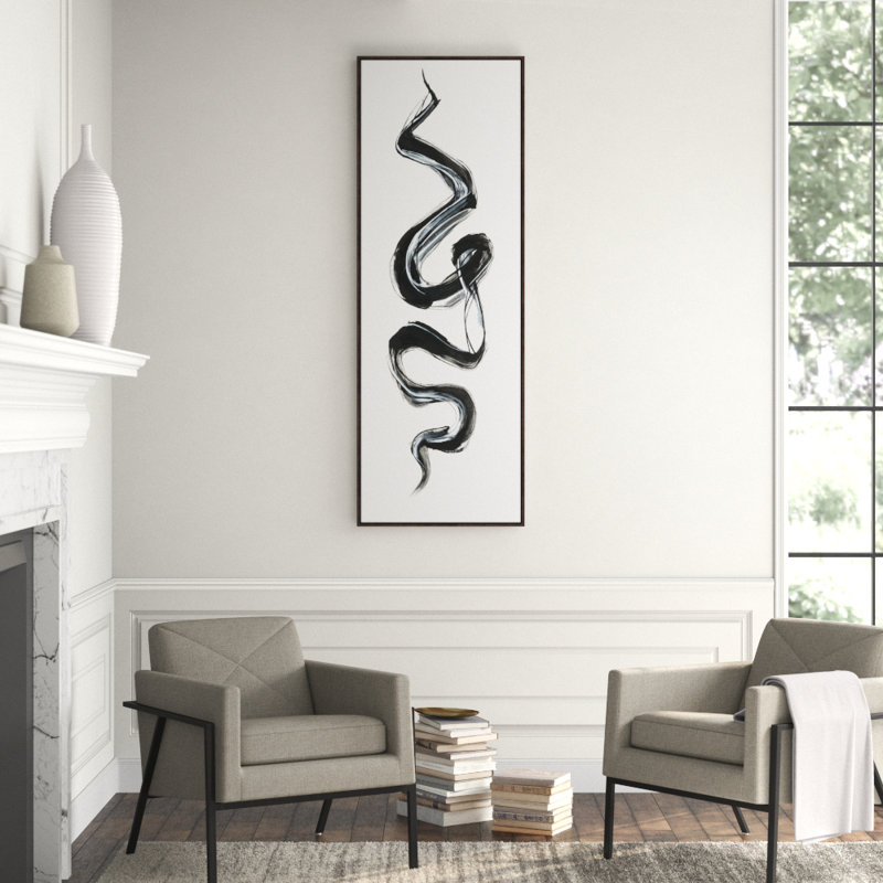 Anubis II Print by Jacob Lincoln, 117.5" H x 41.5" W, Image Gel Brush