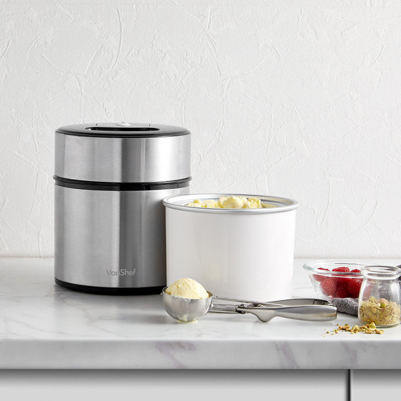 VonShef 2L Ice Cream Maker