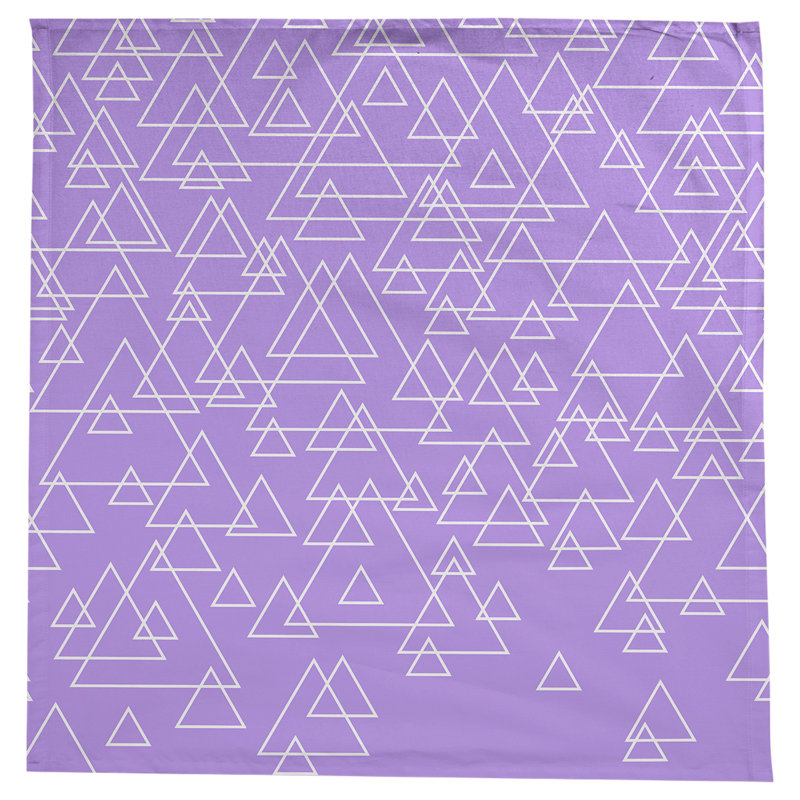 Nappe à triangle dispersé Avicia, Mauve