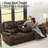 87.4'' Wide Power  Reclining Sofa with USB Ports-120432864