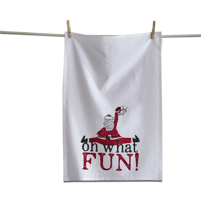 Oh What Fun Stand Fs Dishtowel