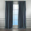 Paire de rideaux obscurcissant avec pattes de couleur unie-872553134-872553140