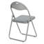 Angel-Marie 45cm H Upholstered Metal Side Chair-823182356