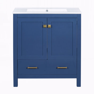 Meuble-lavabo 30 po avec lavabo simple