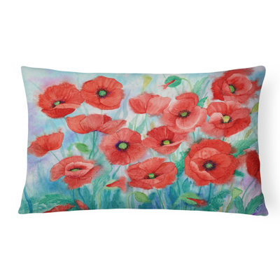  Coussin décoratif intérieur / extérieur Poppies