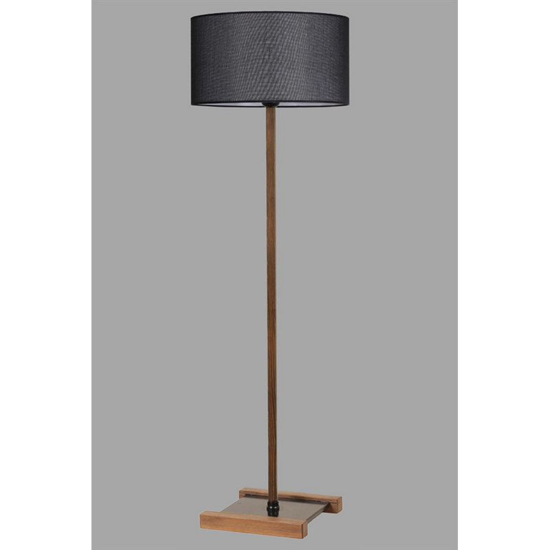 Lampe sur pied 65 "Climax, Noir