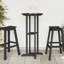 Round Outdoor Standing Height Table-867383914