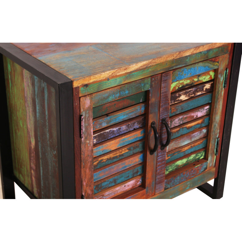 Aleck 67cm Single Bathroom Vanity Base Only in Brown