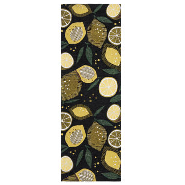 Martha Stewart Bloomfield Lemon Whimsy Anti-Fatigue Kitchen Mat & Reviews