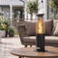 Chauffe-terrasse d'extérieur à granules de bois, chauffe-terrasse sur pied et sur table-138034854