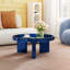Round Glass Coffee Table Cocktail Table Tray Top 80x80cm-1242772713