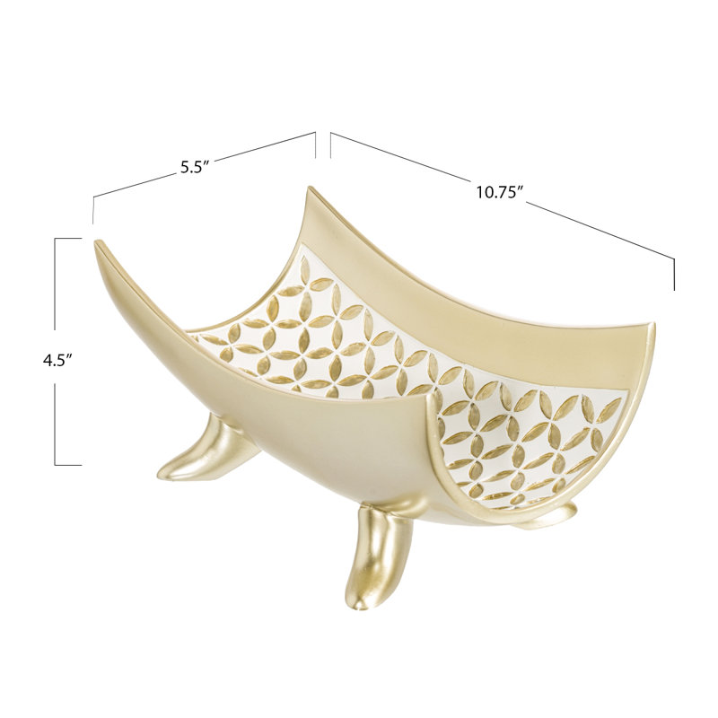 Diamond Lattice Decorative Bowl 1