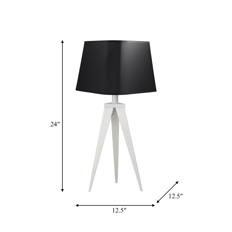 Lampe de table trépied 24 po Sima