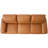 Leather Couch Modular Sofa PU Faux Leather  Oversized Wide 2/3 Seat Couches for Living Room, Office-1533059785