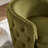 Luxury Velvet Barrel Accent Chair - 360° Swivel Round Base With Gold Finish -Tufted Back & Armrests - Oversized Statement Chair For Living Room, Lounge-1671225405