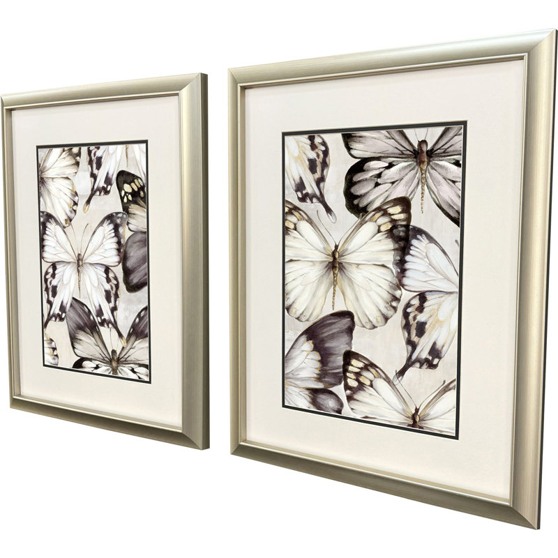 Butterfly Cluster Framed Art