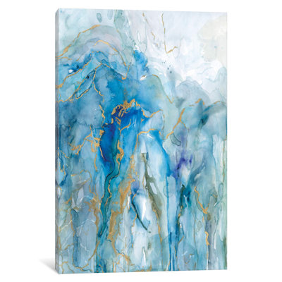 Abstract Lapis by Carol Robinson - Painting on Canvas