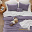 Ensemble d'édredon plissé en microfibre pré-lavé Best vendeur - 89GSM-105529484-105529480