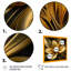 Lily Gold I - art mural sur toile-87380753-87380752