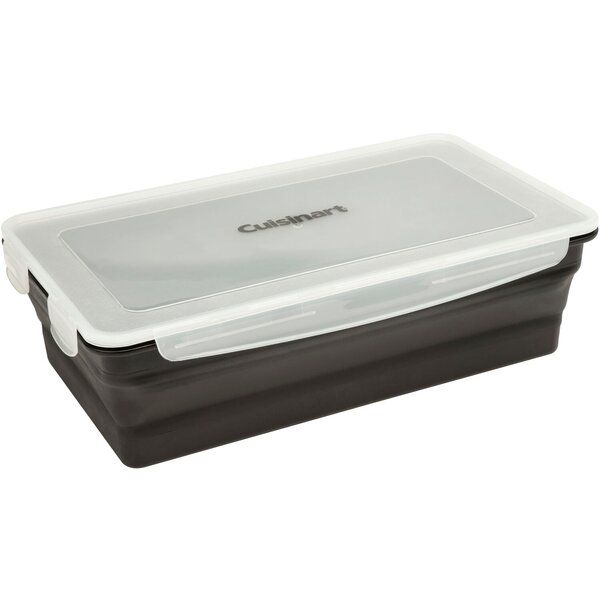 SnapLock by Progressive 30-Cup Container - Gray, Easy-To-Open, Leak-Proof  Silicone Seal, Snap-Off Lid, Stackable, BPA FREE