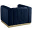 Fauteuil en velours de 38,5 po Tyneside-1883192245