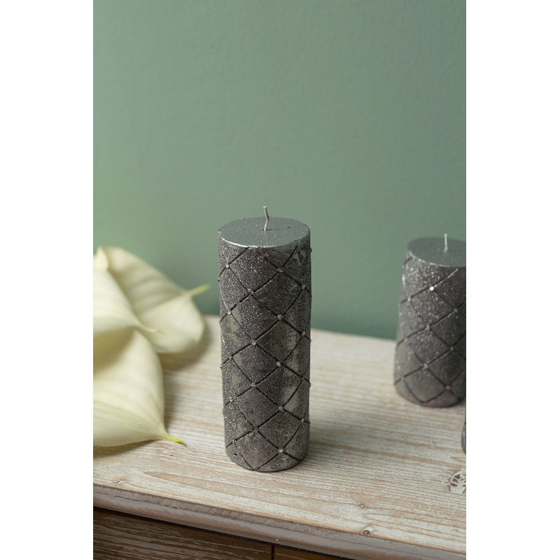 Pillar Candle, 21cm H x 7cm W x 7cm D