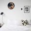 Décoration murale lune et étoile de lune, 12 po x 12 po, pour chambre et studio