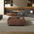 35" Mid-Century Modern Square Coffee Table with Drawers