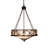 Jahanara 4 - Light Geometric Chandelier