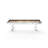 9'Premium Crystal Tempered-Glass Shuffleboard Table
