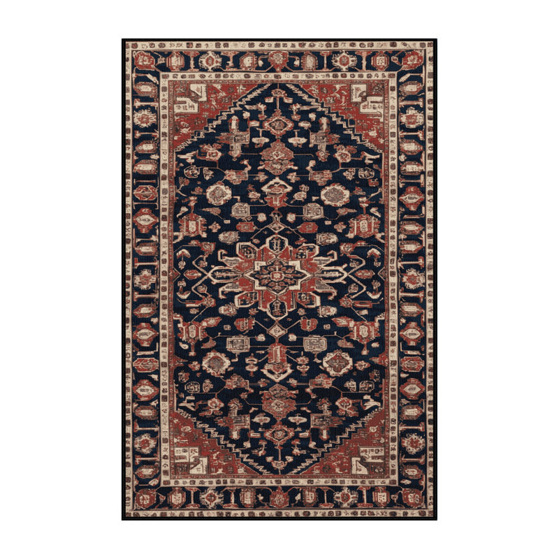 Tapis brun lavable à la machine, Tapis de couloir 2 pi x 4 pi