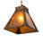 10" Wide Ferro Pendant