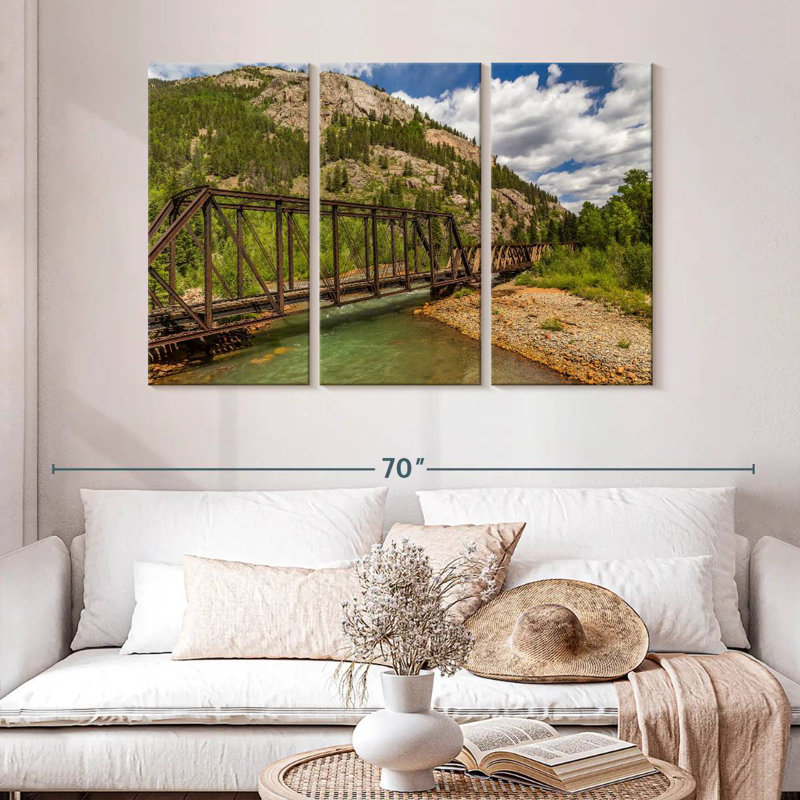 Pont de train Alvord Animas, H 32 po x l 50 po