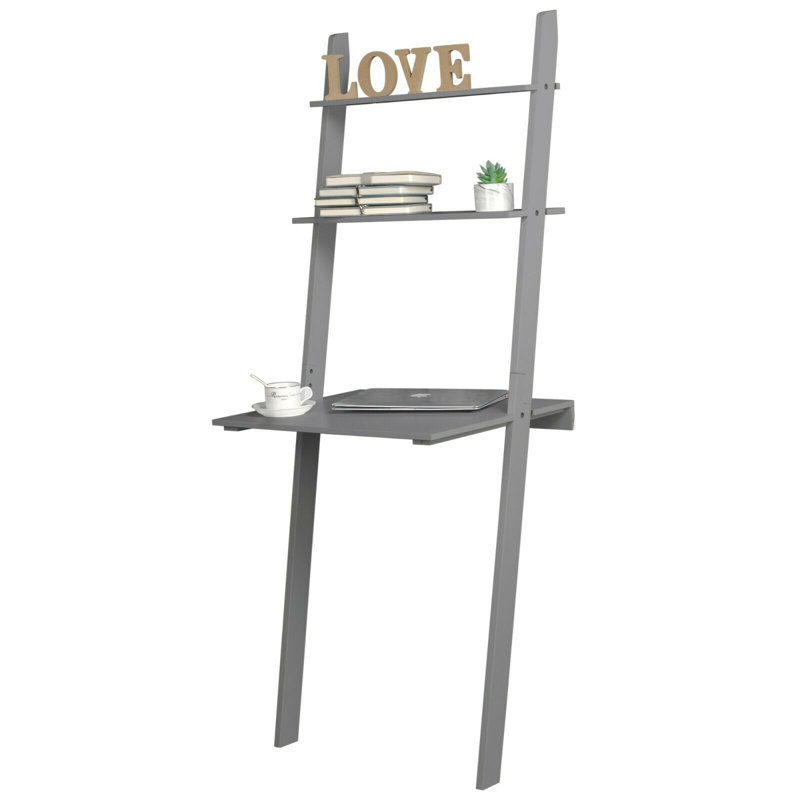 Bara Leaning / Ladder Desk, Grey