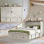 Grand lit escamotable Farmhouse avec station de charge et matelas pliable inclus, blanc-1199082630-1199082633
