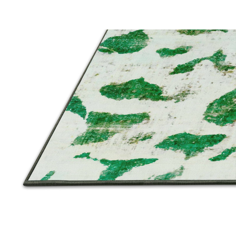 Abstract Indoor Rug, Rectangle 5' x 8'