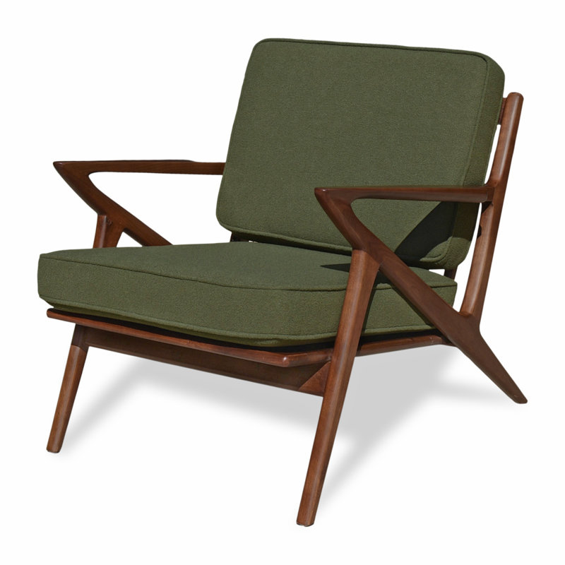 Fauteuil de 26 po de large Zach, Vert olive