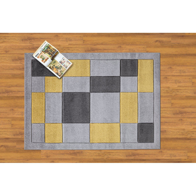 Durnin Geometric Area Rug, Rectangle 200 x 290cm